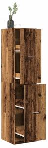 Skříňka na léky old wood 40 x 41 x 174,5 cm kompozitní dřevo 3309652