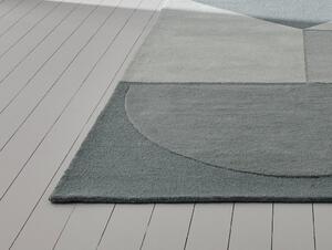 Linie Design Vlněný koberec Satomi Antracit Rozměr: 140x200 cm