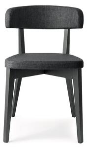 Connubia Židle Siren, dřevo, látka, CB1536 Podnoží: Wenge (dřevo), Sedák: Látka Berna - Sand (písková)