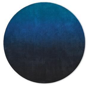 Calligaris Kulatý koberec Sky, ombré Barva: modrá, Rozměr: O230