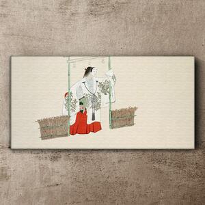 Obraz na plátně Obraz na plátně Asijské tradiční kimono