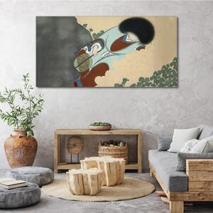 Obraz na plátně Obraz na plátně Asijské tradiční kimono
