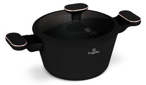 Kastrol s titanovým povrchem a poklicí 20 cm Black Rose Collection