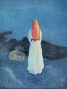 Obrazová reprodukce Young Girl on a Jetty, Munch, Edvard
