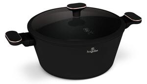 Kastrol s titanovým povrchem a poklicí 28 cm Black Rose Collection