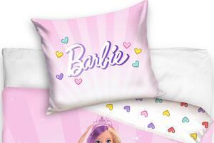 Tip Trade Dětské povlečení Barbie Růžový Svět 140x200/70x90 cm