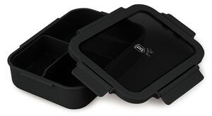 Přenosný box na svačinu dělený 1,3 l Matte Black Collection