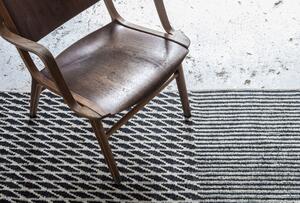 Nanimarquina Kelimový koberec Blur Black Rozměr: 170x240 cm