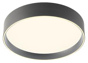 Redo Stropní LED svítidlo HOVER, 40W, ø 42 cm, CCT 2700-4000K, RF Control Barva: Černá