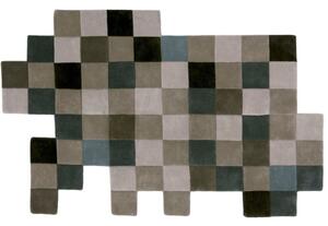 Nanimarquina Vlněný koberec Do-Lo-Rez Greys Rozměr: 184x276 cm