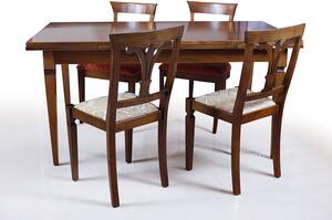 Klasický jídelní stůl art.2085/180, obdélník 180x85cm, rozklad