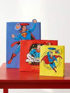 Sinsay - Sada 3 dárkových tašek Superman - vícebarevná