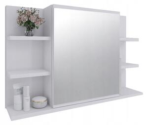 Koupelnová skříňka Better Home bílá matná se zrcadlem 80x50 cm