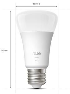 SADA 2x LED Stmívatelná žárovka Philips Hue WHITE E27/7W/230V 2700K