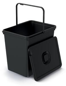Prosperplast Odpadkový koš SYSTEMA 23 L černý