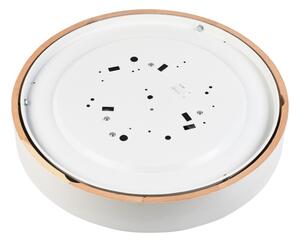 Stropní svítidlo NATURAL 5xE27/15W/230V pr. 47,5 cm borovice/bílá