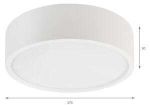 Stropní svítidlo NATURAL 1xE27/15W/230V pr. 27,5 cm borovice/bílá