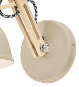 Nástěnná lampa MARCELLO 1xE27/15W/230V béžová