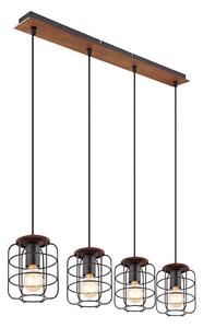 Globo 54037-4H - Lustr na lanku WILLA 4xE27/40W/230V