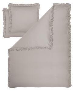 Livarno® Ložní povlečení z mikrovláknitého saténu, 220 x 240 cm, 70 x 90 cm (šedá) (100406850002)