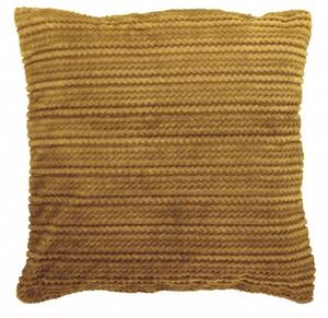 Textil Antilo Povlak na polštář Lander hořčicově žlutý 50x50 cm