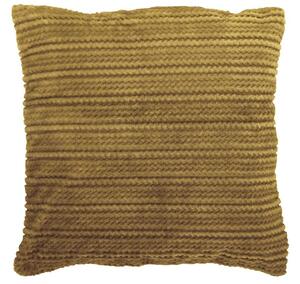 Textil Antilo Povlak na polštář Lander hořčicově žlutý 50x50 cm