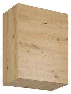 KONDELA Horní skříňka, dub artisan, univerzální, LANGEN G60