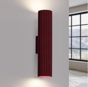Brilagi - LED Nástěnné svítidlo CRESTO 2xGU10/10W/230V 30 cm burgundy