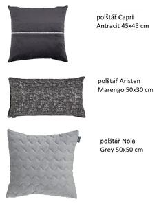 Textil Antilo Povlak na polštář Naroa Grey, šedý 50x50 cm