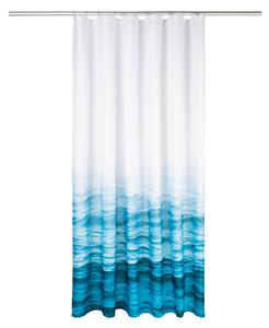 LIVARNO HOME Sprchový závěs, 180 x 200 cm (moře) (100347246003)