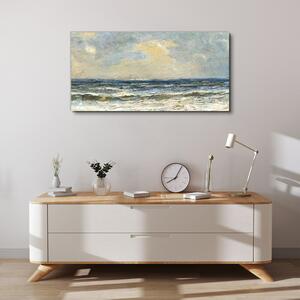 Obraz na plátně Obraz na plátně Mořské vlny Sky