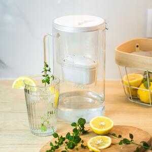 Skleněná filtrační konvice Wessper D2 Borosilicate AquaMax, 3,0 l