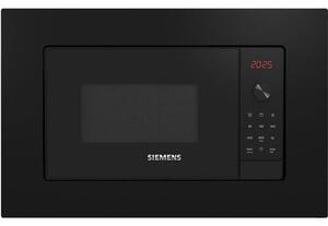 Vestavná mikrovlnná trouba Siemens černá BE623LMB3