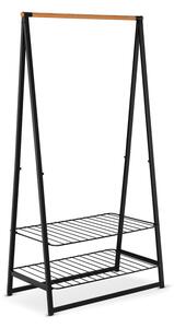 Brabantia volně stojící věšák na oblečení Linn velký, černý