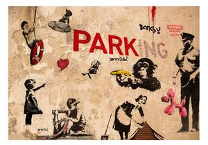 Fototapeta - Banksy Rozsah rozmanitosti 200x140 + zdarma lepidlo