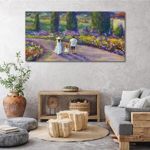 Obraz na plátně Obraz na plátně Rodina kytice stromů