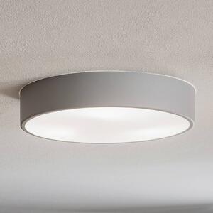 Stropní světlo Cleo 400, IP54, Ø 40 cm šedá