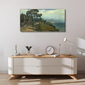 Obraz na plátně Obraz na plátně Malování stromu přírody
