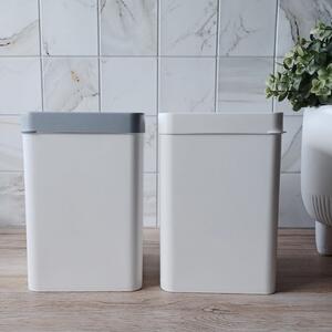 DÓZA NA SUCHÉ POTRAVINY 3 000 ml – vysoká, průhledná | DomaLEP varianta: ŠEDÁ