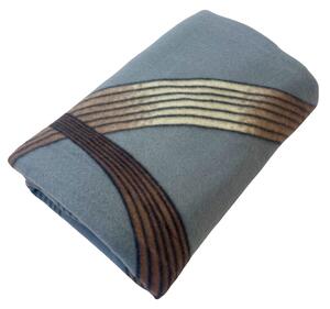 Deka Fleece Gold Ribbon 150x200cm TiaHome