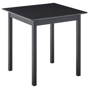 Jídelní stůl VERITAS Černá 75 cm 75 cm Borovicové dřevo