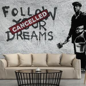 Fototapeta - Sny zrušeny (Banksy) 250x175 + zdarma lepidlo