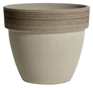 Květináč Palladio pr.20 cm Vulcano Barva: Šedá