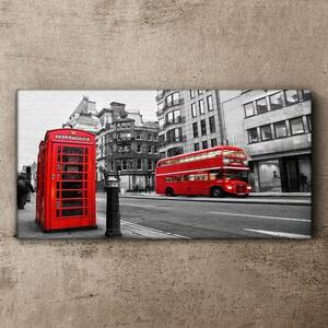 Obraz na plátně Obraz na plátně Město London Bus