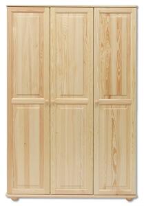 SF105 dřevěná skříň z masivní borovice Drewmax (Kvalitní nábytek z borovicového masivu)