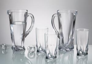 Set na vodu džbán + 6 sklenic BOHEMIA CRYSTALITE