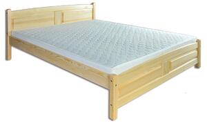 LK104-140 dřevěná postel masiv dvoulůžko 140x200 cm Drewmax (Kvalitní nábytek z borovicového masivu)