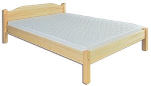 LK106-120 dřevěná postel masiv dvoulůžko 120x200 cm Drewmax (Kvalitní nábytek z borovicového masivu)