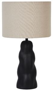 Stolní lampa VILAR Keramika Černá