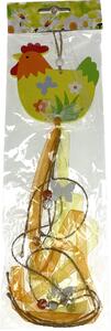 Kohout dř. závěs žlutý 50 cm